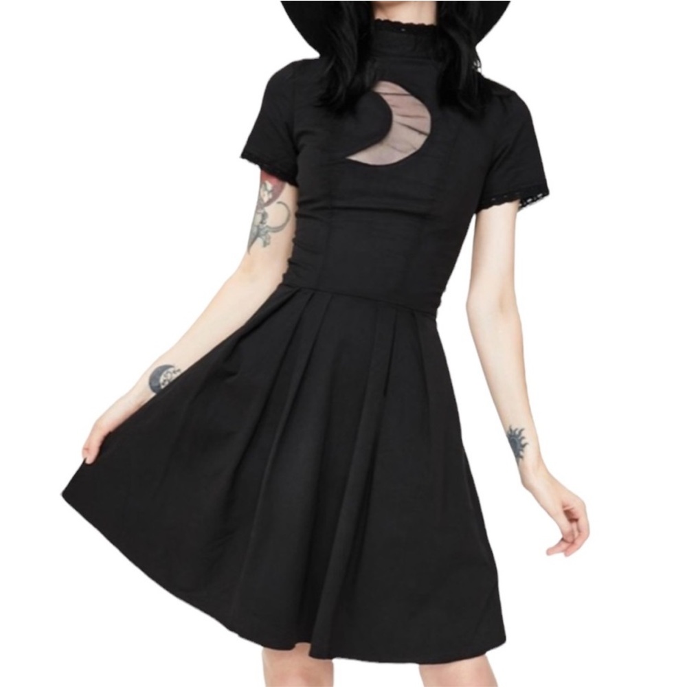 Killstar mesh moon dress - Picture 2 of 5